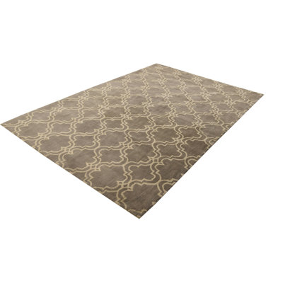 Tapis gris clair Otto