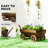 Wooden Wagon Planter Box