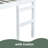 Full Rubber Wood Loft Bed With Ladder-375068759