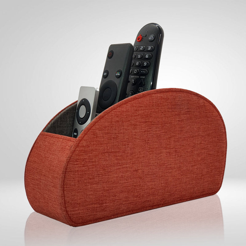 Annea Remote Control Holder, Red/Grey