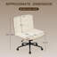 Chaise de bureau pivotante rembourrée Mitchem-2048339191