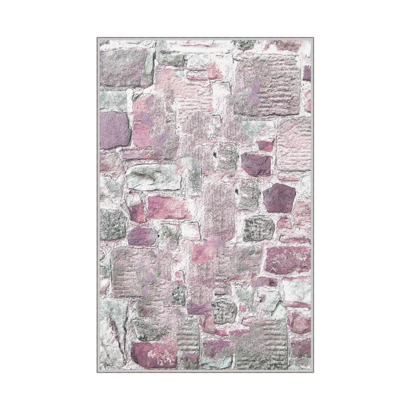 Premium Hall Carpet (3.3 x 9.8 ft), 100% Polyester, 8 mm Pile Height | Antibacterial, Non-Slip PVC Dot Underside, 650 gr/m² | Machine Washable, 3D Digital Printing | Ideal for Living Room & Entryways, Durable & Stylish Design
