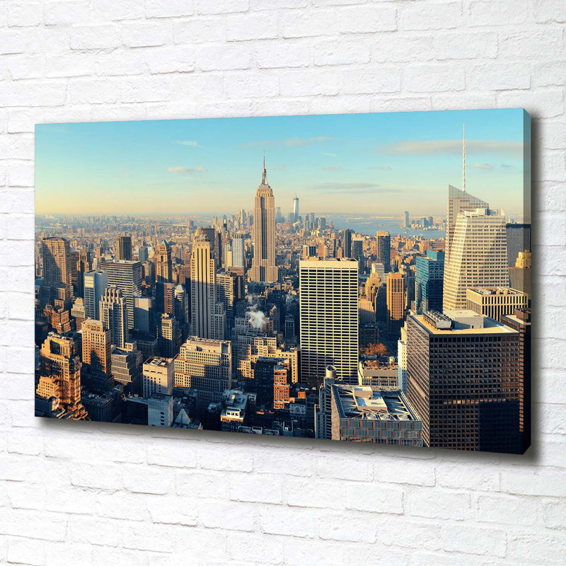 Skyscrapers - Wrapped Canvas Print