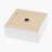 15X15 Inch White Ceramic Square Vessel Bathroom Sink