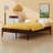 Platform Bed with Wood Slat and Clean Minimalist Design-1879572907