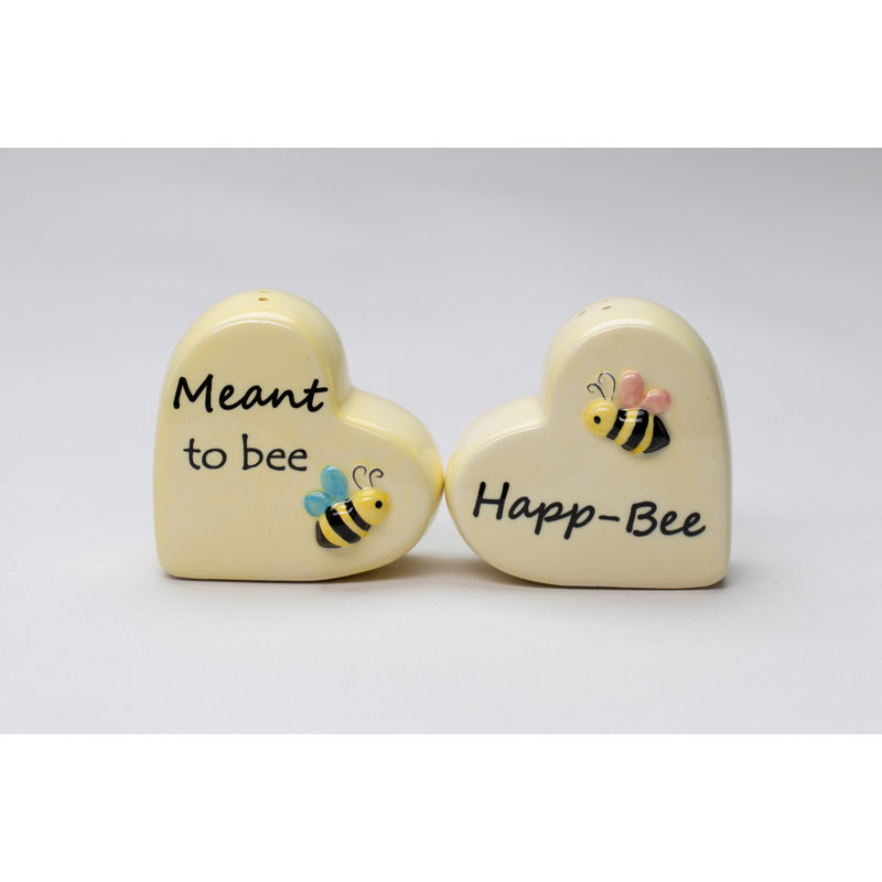 Happy Heart - abeille poivre et sel