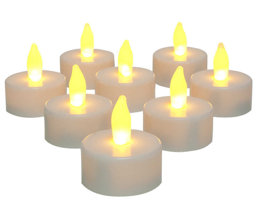 Symple Stuff Unscented Flameless Tealight Candle & Reviews Wayfair