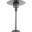 Chauffe-terrasse avec 46000 - Acier inoxydable, gris acier, fournit de la chaleur à tout moment lorsque le gaz se produit facilement