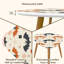 Ensemble de 2 tables basses gigognes Triangle