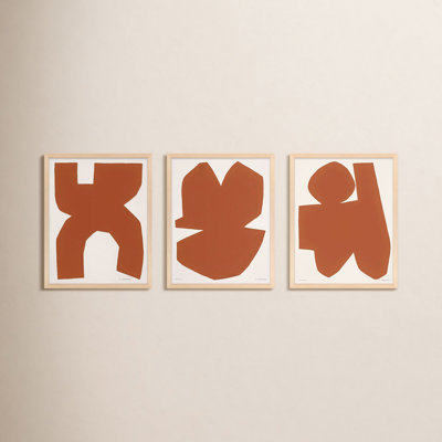 Terra Cotta "Terra Cotta" 3-Piece Print Set