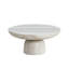 Table basse ronde moderne - Fabrication en fibre de verre, pour le salon-337717942-346932132