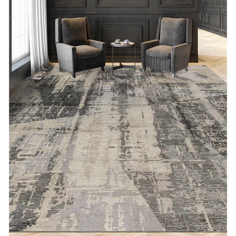 One-of-a-Kind Rectangle 11'11" X 17'9" Hand Knotted Area Rug