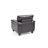 Moran Faux Leather Armchair-207826076
