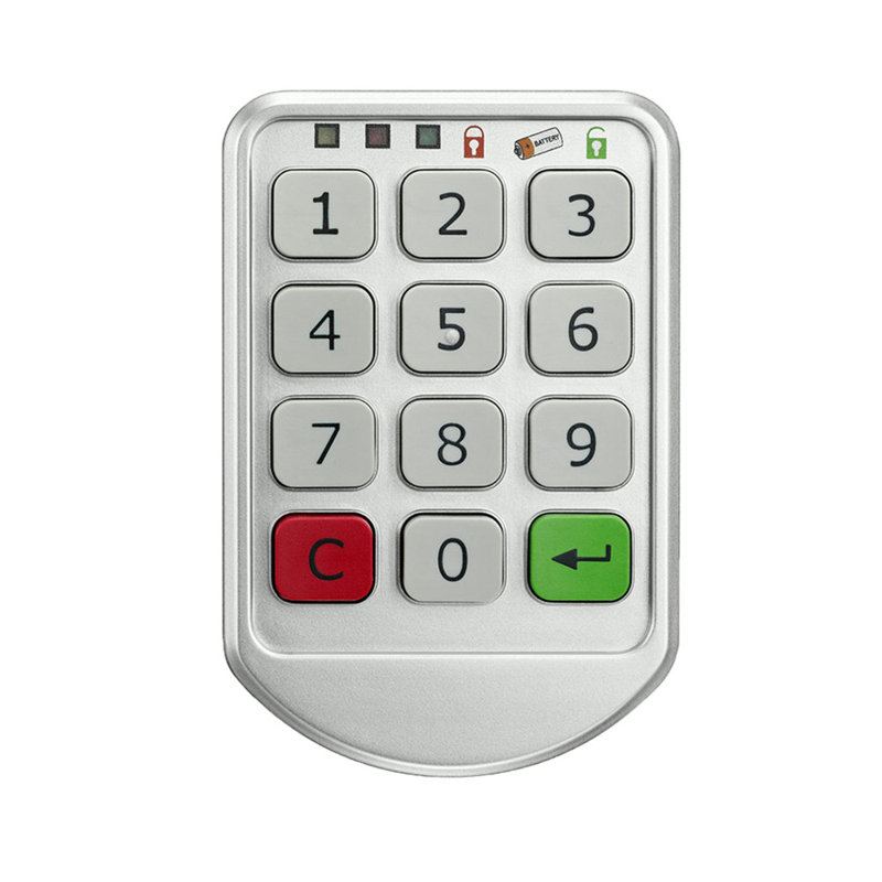 Verrou à code fixe Fixturedisplays® pour station de recharge de téléphone portable Station de recharge au sol 16866-LOCK