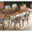 Rectangular Nordic-style Solid Wood Dining Table-2137080028