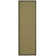 Auckland Jute/Sisal Beige/Green Area Rug