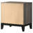 Stephan Grey Oak 2-Drawer Nightstand