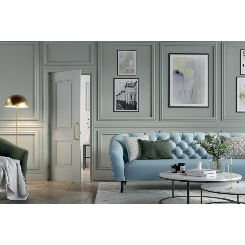 Arnhem Primed White Internal Fire Door, 198.1cm H x 68.6cm W x 4.4cm D
