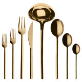 Due Flatware Set - 43 Pieces - Champagne