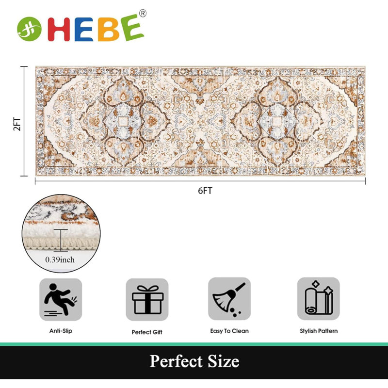 Dequisha Oriental Indoor Rug