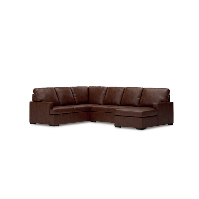 Modern Day 3-Piece Sectional With Chaise, Left Hand Facining