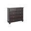 Amias Solid Wood 82 cm W Chest of 5 Drawers-16773318