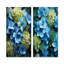 Meticulously Rendered Hydrangea Flowers - Hydrangea Canvas Wall Art Set Of 2-102578110-102578107