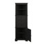 Armoire de rangement pour salle de bain, armoires de rangement triangulaires avec 3 tiroirs et tablette réglable, armoire d'angle haute-1831406290