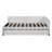 Full Size Upholstered Daybed With Trundle, Sofa Bed Frame, Modern Day Bed-424122403
