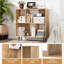 90cm H x 90cm W Metal Bookcase-329545634