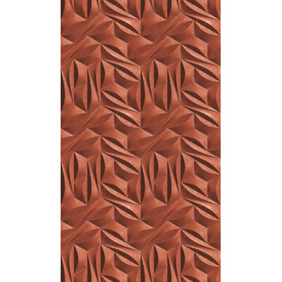 Concord Wallcoverings Geometric Wall Mural Wallpaper Hexagons, 3 Part 391791