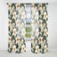 Neutre motif tropical zen I - Rideau floral - Rideau floral obscurcissant - 1 panneau-107597290