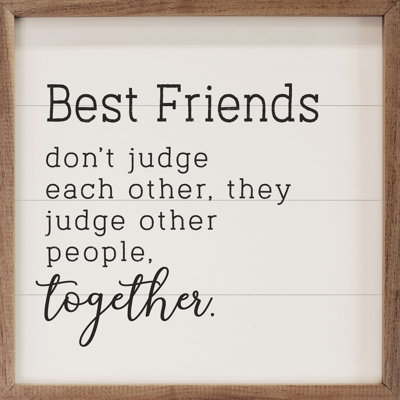 Best Friends Judge - blanc