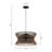 Arba 3-Light Dimmable Solid Wood Drum Chandelier-628953631