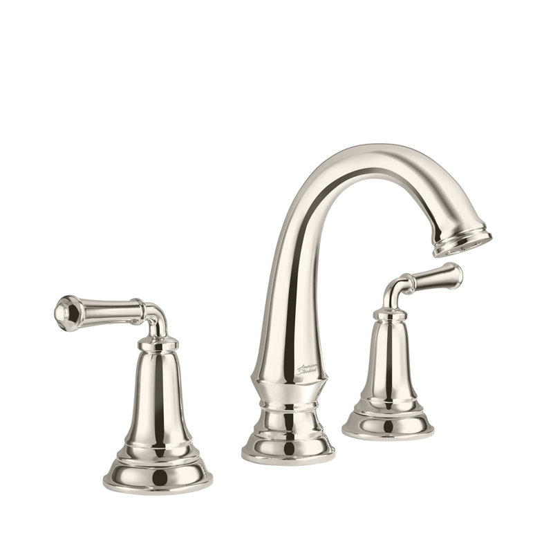 Robinet pour salle de bain Delancey, Nickel poli, Sans indicateur chaud / froid