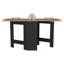 Table pliante Gateleg compacte et compacte