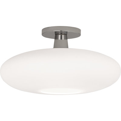 Ovo Glass Semi Flush Mount