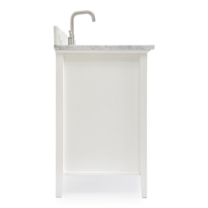 Kensington 43'' W Single Vanity, White, Right