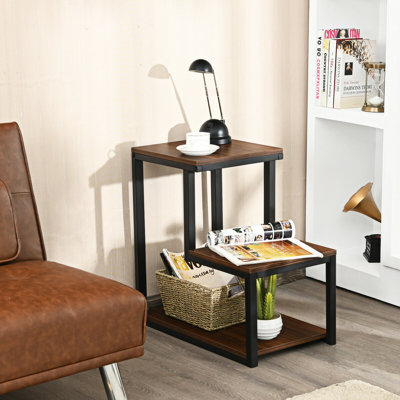 Table de bout avec rangement Seely