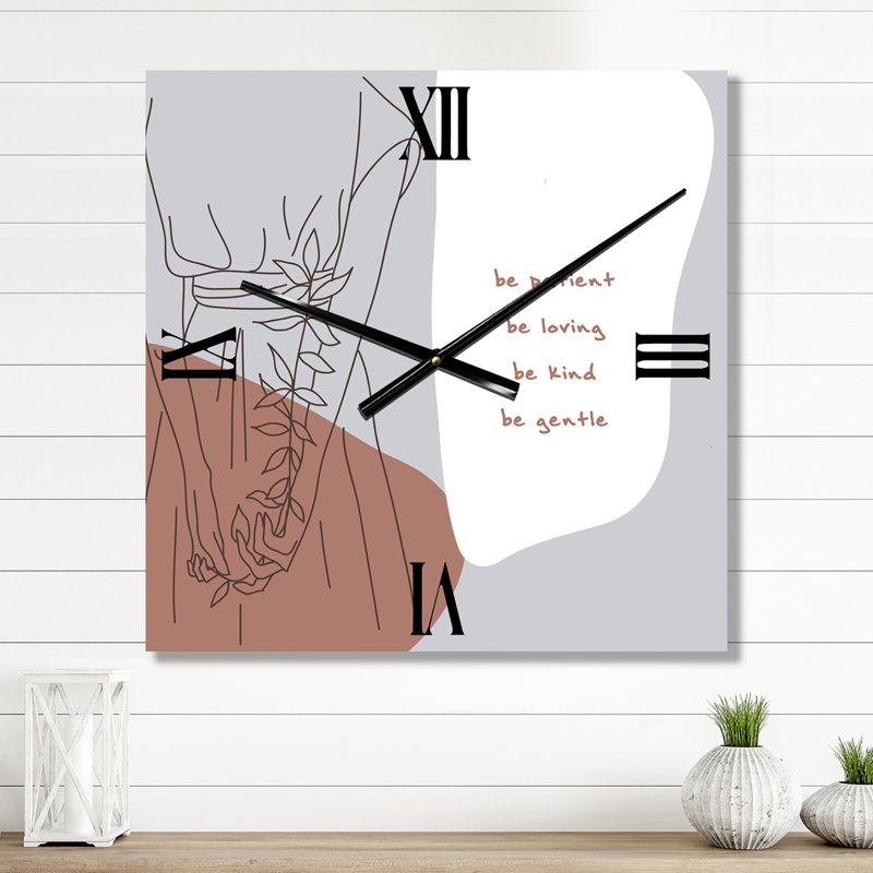Horloge murale Be Be Be Be, Grand