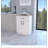 Ivory and Natural Oak 2-Door Kitchen Pantry with 1 Drawer