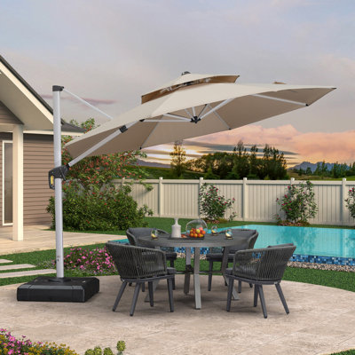 Johnathon 335cm Cantilever Parasol