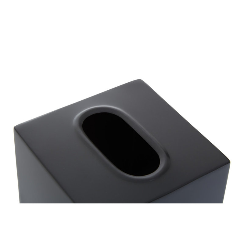 Strout Tissue Box Cover, Grey