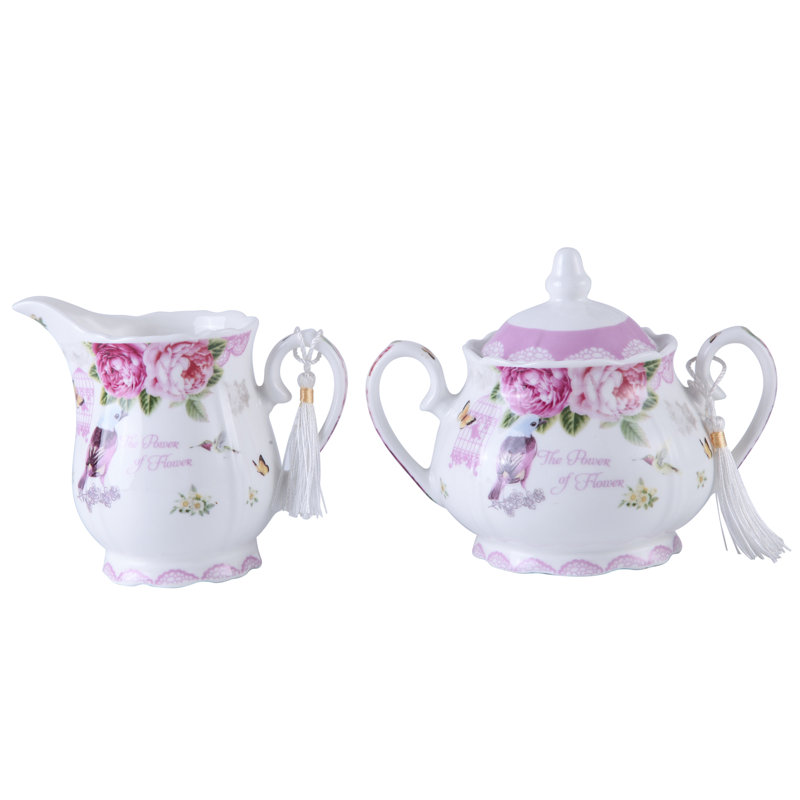 Ali Milk Jug & Sugar Bowl Set