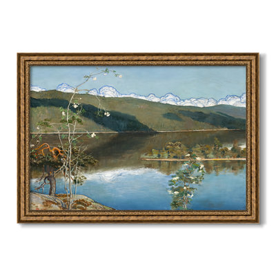 Thunderclouds on the Horizon, 1897-Akseli Gallen-Kallela-Custom Framed Canvas