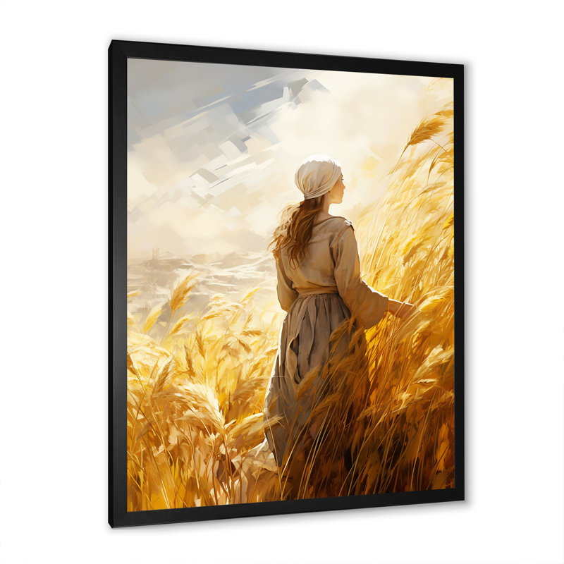 Impression de toile sur toile, H 32 po x l 16 po x P 1 po, Cadre simple noir