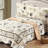 Summer Modern & Contemporary Geometric Shapes Quilt-1750838369