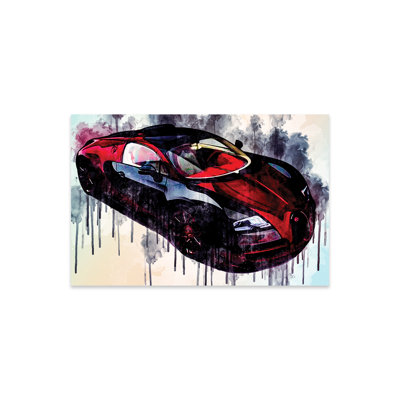 " Bugatti Veyron Grand Sport Vitesse La Finale 2021 Hypercar " by Sissy Angelastro