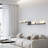 47.24" Acrylic LED Dimmable Flush Mounted Sconce