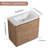 36'' Single Bathroom Vanity with Ceramic Top-712093948